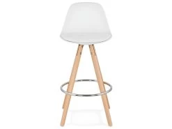 Tabouret De Bar "Bjarki" 85cm Blanc -Vous savez quand c'est un magasin de meubles. tabouret haut 14129347