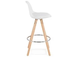 Tabouret De Bar "Bjarki" 85cm Blanc -Vous savez quand c'est un magasin de meubles. tabouret haut 14129349