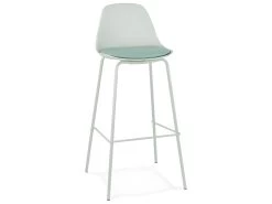 Tabouret De Bar Design En Métal "Funty" 95cm Vert