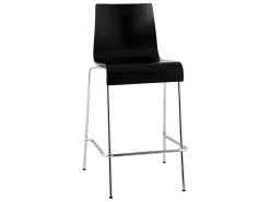 Tabouret De Bar "Quatro" 94cm Noir