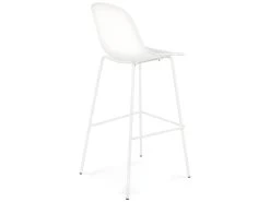 Tabouret De Bar Design "Braddock" 106cm Blanc 10 Tabouret De Bar Design "Braddock" 106cm Blanc -Vous savez quand c'est un magasin de meubles. tabouret haut 14129699