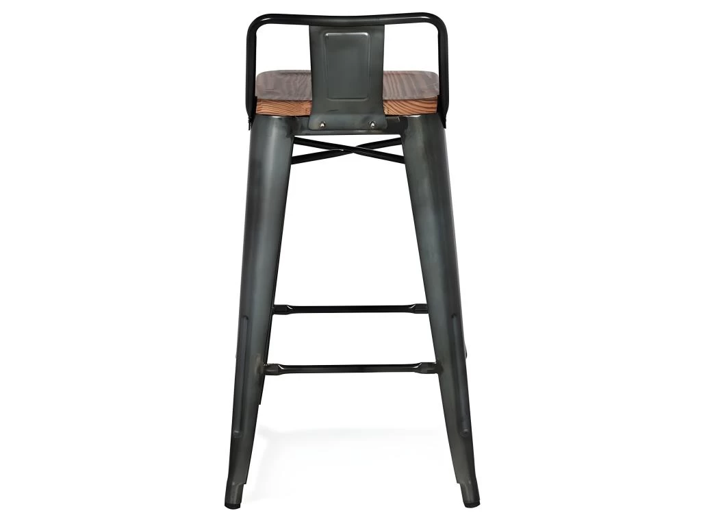 Tabouret De Bar Design "Kary" 84cm Noir 7 Tabouret De Bar Design "Kary" 84cm Noir – Image 5
