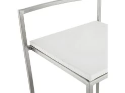 Tabouret De Bar "Aquilon" 76cm Blanc 11 Tabouret De Bar "Aquilon" 76cm Blanc -Vous savez quand c'est un magasin de meubles. tabouret haut 14129815