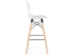 Tabouret De Bar Design "Carno" 111cm Blanc 9 Tabouret De Bar Design "Carno" 111cm Blanc -Vous savez quand c'est un magasin de meubles. tabouret haut 14131159