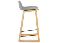 Tabouret De Bar Design "Toki" 87cm Gris & Naturel 9 Tabouret De Bar Design "Toki" 87cm Gris & Naturel -Vous savez quand c'est un magasin de meubles. tabouret haut 14131189