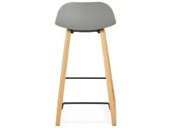 Tabouret De Bar Design "Toki" 87cm Gris & Naturel 11 Tabouret De Bar Design "Toki" 87cm Gris & Naturel -Vous savez quand c'est un magasin de meubles. tabouret haut 14131193