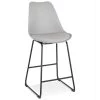 Tabouret De Bar Design "Overly" 109cm Gris & Noir -Vous savez quand c'est un magasin de meubles. tabouret haut 14131699