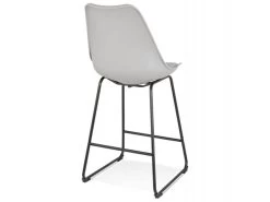 Tabouret De Bar Design "Overly" 109cm Gris & Noir -Vous savez quand c'est un magasin de meubles. tabouret haut 14131705
