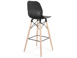 Tabouret De Bar Design "Carno" 111cm Noir -Vous savez quand c'est un magasin de meubles. tabouret haut 14132057