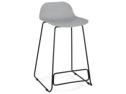 Tabouret De Bar "Blitz" 85cm Gris & Noir