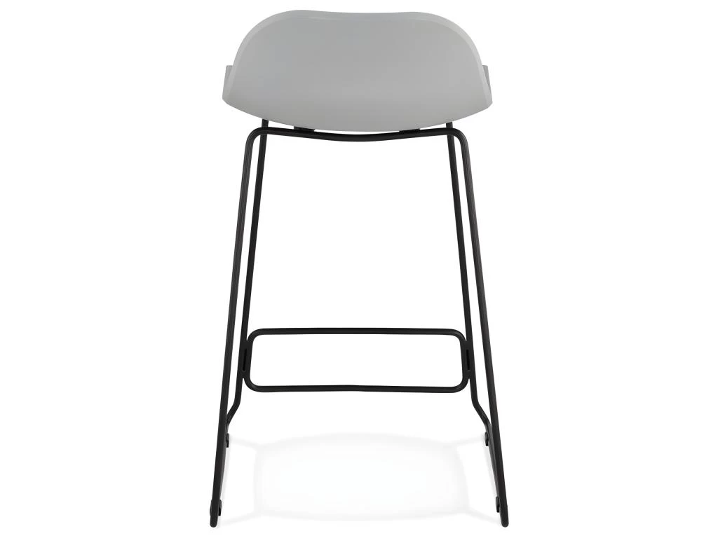 Tabouret De Bar "Blitz" 85cm Gris & Noir 6 Tabouret De Bar "Blitz" 85cm Gris & Noir – Image 4