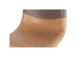 Lot De 2 Tabourets De Bar "Kylie" 103cm Marron & Noir -Vous savez quand c'est un magasin de meubles. tabouret haut 14132105