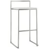 Tabouret De Bar "Karl" 87cm Blanc 1 Tabouret De Bar "Karl" 87cm Blanc -Vous savez quand c'est un magasin de meubles. tabouret haut 14132325