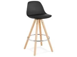 Tabouret De Bar "Bjarki" 85cm Noir