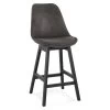 Tabouret De Bar Design "Peina" 103cm Gris & Noir -Vous savez quand c'est un magasin de meubles. tabouret haut 14132803
