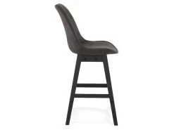 Tabouret De Bar Design "Peina" 103cm Gris & Noir -Vous savez quand c'est un magasin de meubles. tabouret haut 14132807