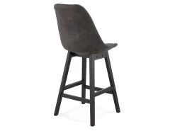 Tabouret De Bar Design "Peina" 103cm Gris & Noir -Vous savez quand c'est un magasin de meubles. tabouret haut 14132809