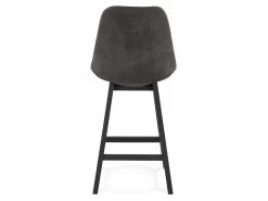 Tabouret De Bar Design "Peina" 103cm Gris & Noir -Vous savez quand c'est un magasin de meubles. tabouret haut 14132811