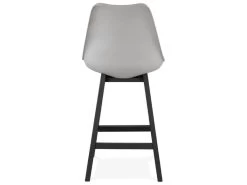 Tabouret De Bar Design "Cabelo" 102cm Gris & Noir 11 Tabouret De Bar Design "Cabelo" 102cm Gris & Noir -Vous savez quand c'est un magasin de meubles. tabouret haut 14133125