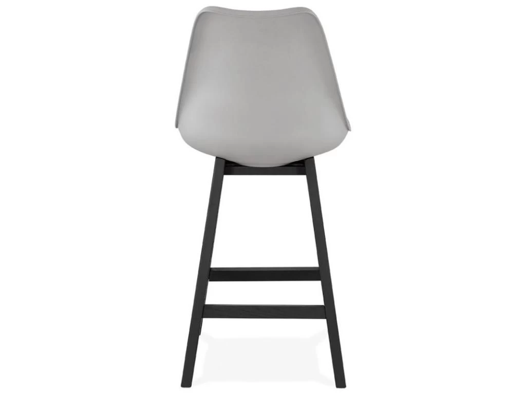 Tabouret De Bar Design "Cabelo" 102cm Gris & Noir 7 Tabouret De Bar Design "Cabelo" 102cm Gris & Noir – Image 5