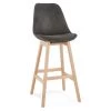 Tabouret De Bar Design "Vars" 113cm Gris & Naturel 1 Tabouret De Bar Design "Vars" 113cm Gris & Naturel -Vous savez quand c'est un magasin de meubles. tabouret haut 14133127