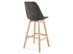 Tabouret De Bar Design "Vars" 113cm Gris & Naturel -Vous savez quand c'est un magasin de meubles. tabouret haut 14133133