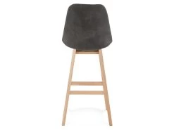 Tabouret De Bar Design "Vars" 113cm Gris & Naturel -Vous savez quand c'est un magasin de meubles. tabouret haut 14133135