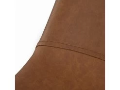 AUGUSTIN - Lot De 2 Tabourets De Bar John Marron Hauteur D'assise 65cm -Vous savez quand c'est un magasin de meubles. tabouret haut 14666983