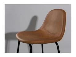 AUGUSTIN - Lot De 2 Tabourets De Bar John Marron Hauteur D'assise 65cm -Vous savez quand c'est un magasin de meubles. tabouret haut 14666987