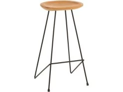 Chaise De Bar Fisher En Fer