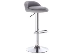 KAYELLES Lot De 2 Tabourets De Bar Et Cuisine Design SATI (Gris) -Vous savez quand c'est un magasin de meubles. tabouret haut 15767499