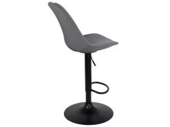 Lot De 2 Chaises De Bar Grises Velours Design SOSA (gris) -Vous savez quand c'est un magasin de meubles. tabouret haut 17615595