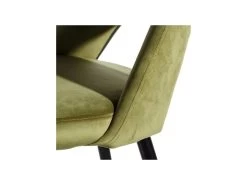 Duo De Tabourets De Bar Métal/Tissu Vert - YIZI -Vous savez quand c'est un magasin de meubles. tabouret haut 17631897