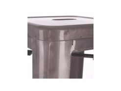 Duo De Tabourets Métal Argent - DREIFUS -Vous savez quand c'est un magasin de meubles. tabouret haut 17631989