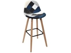 Set De 2 Tabourets De Bar Patchwork 8 Set De 2 Tabourets De Bar Patchwork -Vous savez quand c'est un magasin de meubles. tabouret haut 18130999