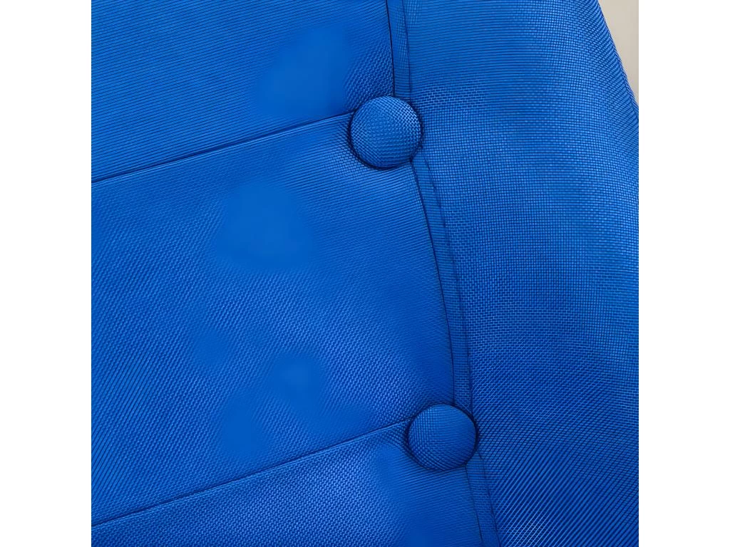 Lot De 2 Tabourets De Bar BRIGGAN Bleu électrique 6 Lot De 2 Tabourets De Bar BRIGGAN Bleu électrique – Image 4