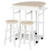 Ensemble Table De Bar Et 2 Tabourets GLASGOW Blanc Et Bois 2 Ensemble Table De Bar Et 2 Tabourets GLASGOW Blanc Et Bois -Vous savez quand c'est un magasin de meubles. tabouret haut 21987205