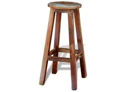 Tabouret De Bar Bois De Récupération Massif -Vous savez quand c'est un magasin de meubles. tabouret haut 21989513