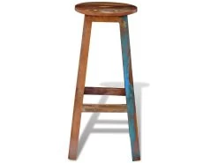 Tabouret De Bar Bois De Récupération Massif -Vous savez quand c'est un magasin de meubles. tabouret haut 21989519