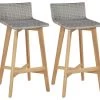 Tabourets De Bar Lot De 2 Bois D'acacia Solide 1 Tabourets De Bar Lot De 2 Bois D'acacia Solide -Vous savez quand c'est un magasin de meubles. tabouret haut 21989763