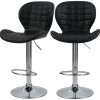 Chaise De Bar Noire Mazzia 53/74 Cm (lot De 2) -Vous savez quand c'est un magasin de meubles. tabouret haut 22350579