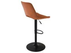 Chaise De Bar Solveig En Cuir Synthétique Camel 60,5/80,5 Cm (lot De 2) -Vous savez quand c'est un magasin de meubles. tabouret haut 22350731