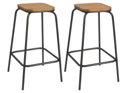 Tabourets De Bar Bibine 75 Cm (lot De 2)