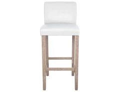 Chaise De Bar Havane En Tissu Blanc 75 Cm (lot De 2) -Vous savez quand c'est un magasin de meubles. tabouret haut 22351753