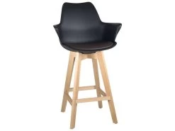 Lot De 2 Chaises De Bar Scandinaves MOTA (Noir-marron Foncé) 8 Lot De 2 Chaises De Bar Scandinaves MOTA (Noir-marron Foncé) -Vous savez quand c'est un magasin de meubles. tabouret haut 22744763