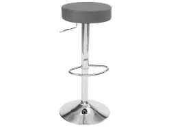 KAYELLES Lot De 2 Tabourets Bar Rond Réglable En Hauteur YO (Gris) 12 KAYELLES Lot De 2 Tabourets Bar Rond Réglable En Hauteur YO (Gris) -Vous savez quand c'est un magasin de meubles. tabouret haut 22748751