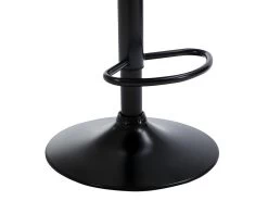 Lot De 2 Tabourets De Bar LIMA II - Velours Et Métal - Gris -Vous savez quand c'est un magasin de meubles. tabouret 448267